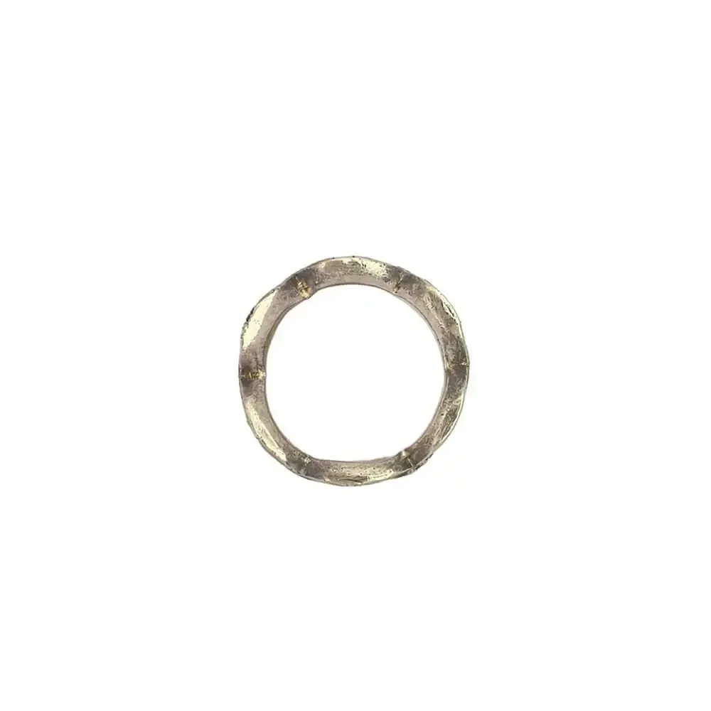 Chanel Ring Beige Silver